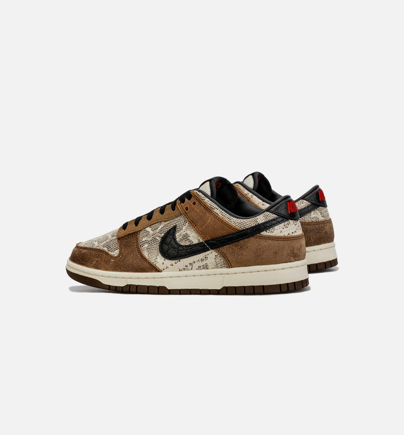 Dunk Low PRM CO. JP Brown Snakeskin Mens Lifestyle Shoe - Brown Limit One Per Customer