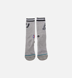STANCE M558D5SPUR-GRY
 NBA Spurs Arena Crw Gry Image 0
