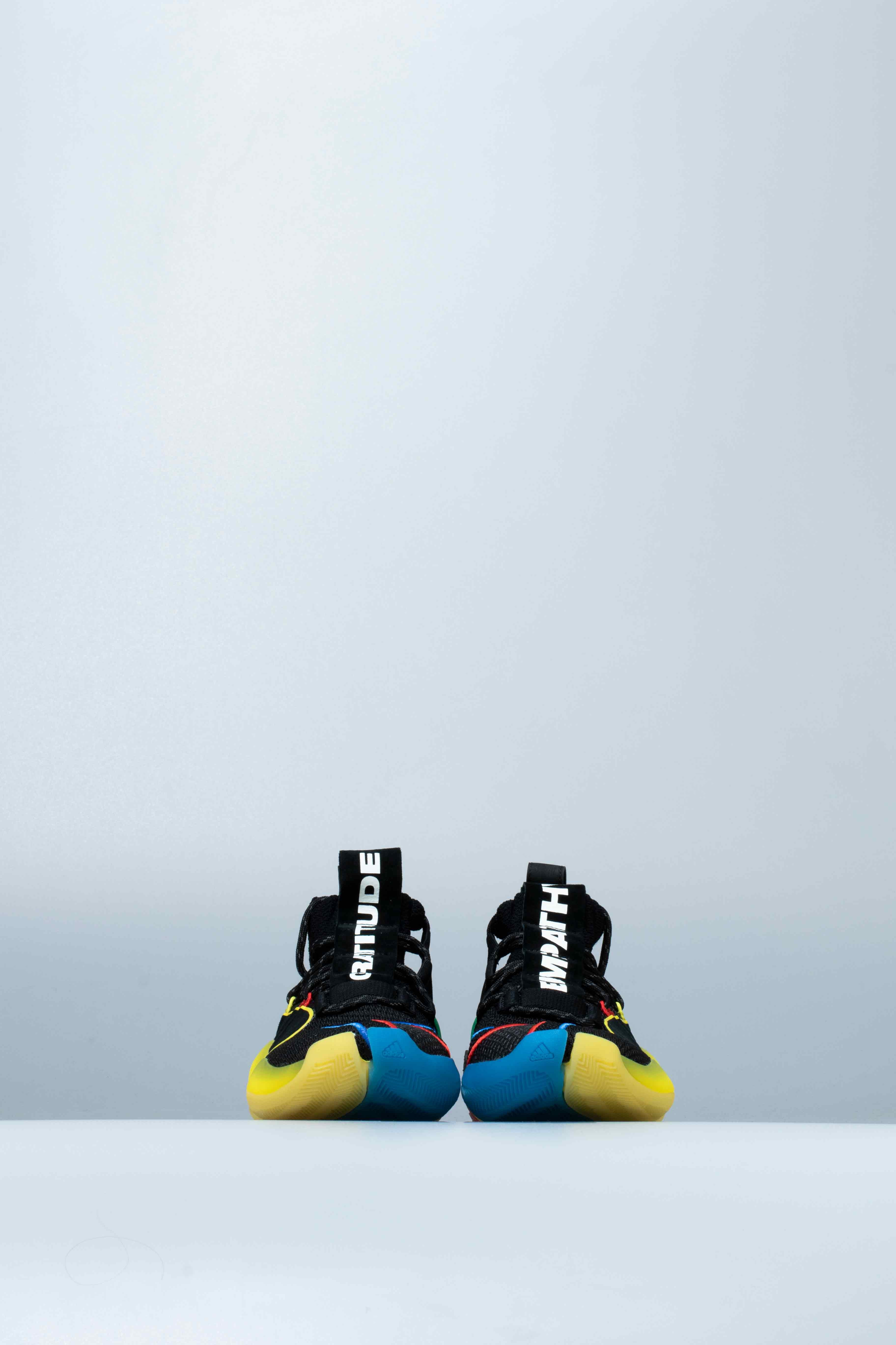 Men's shoes adidas x Pharrell Williams Crazy BYW Gratitude + Empathy  Black/ Multicolor