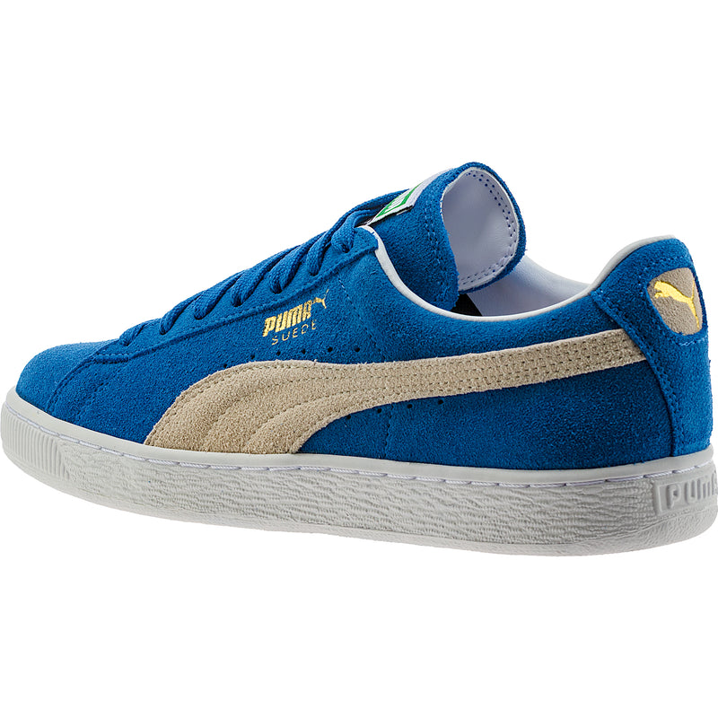Suede Classic Mens Lifestyle Shoe - Olympian Blue/White