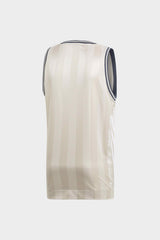 Mens Jersey - Clear Brown/White