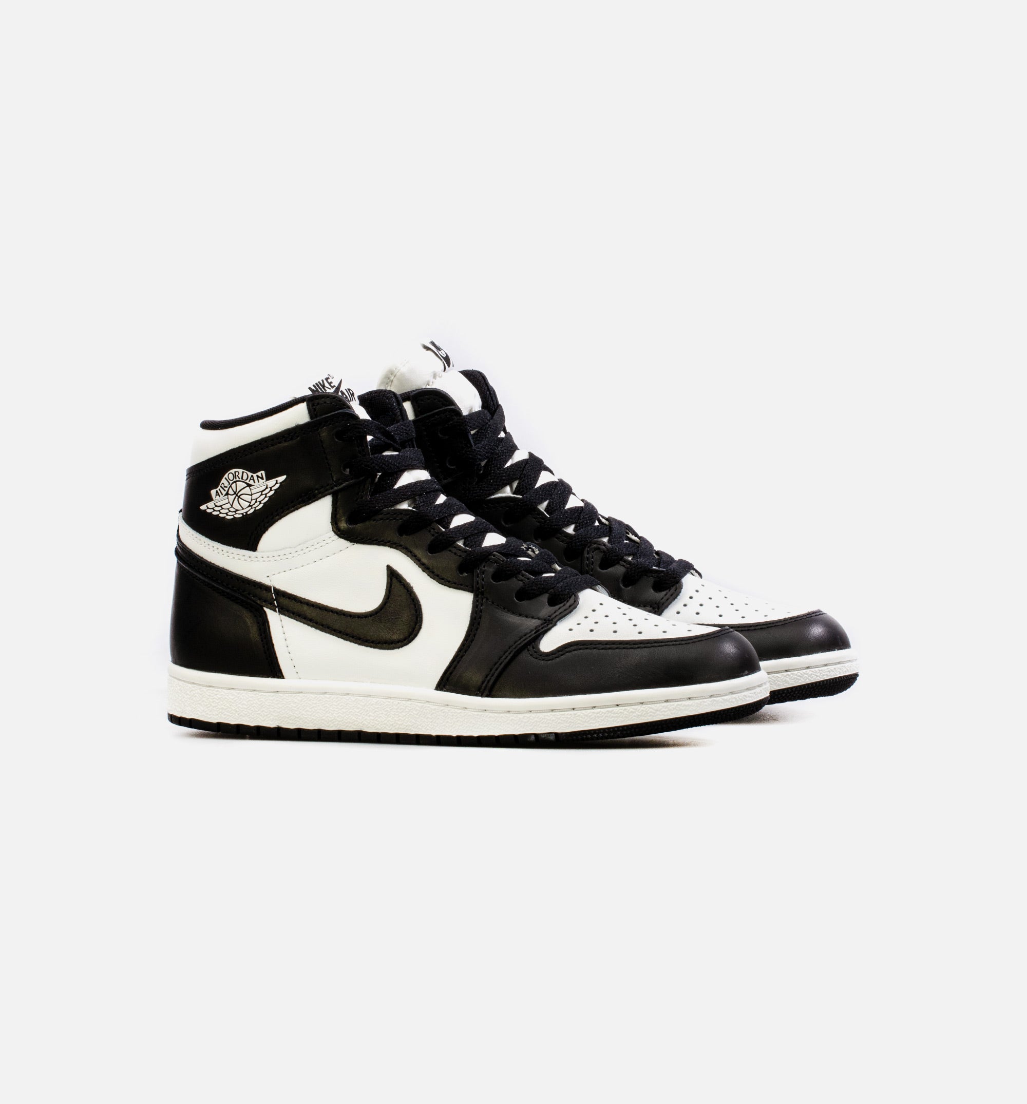 Black and white jordan 1 clearance high