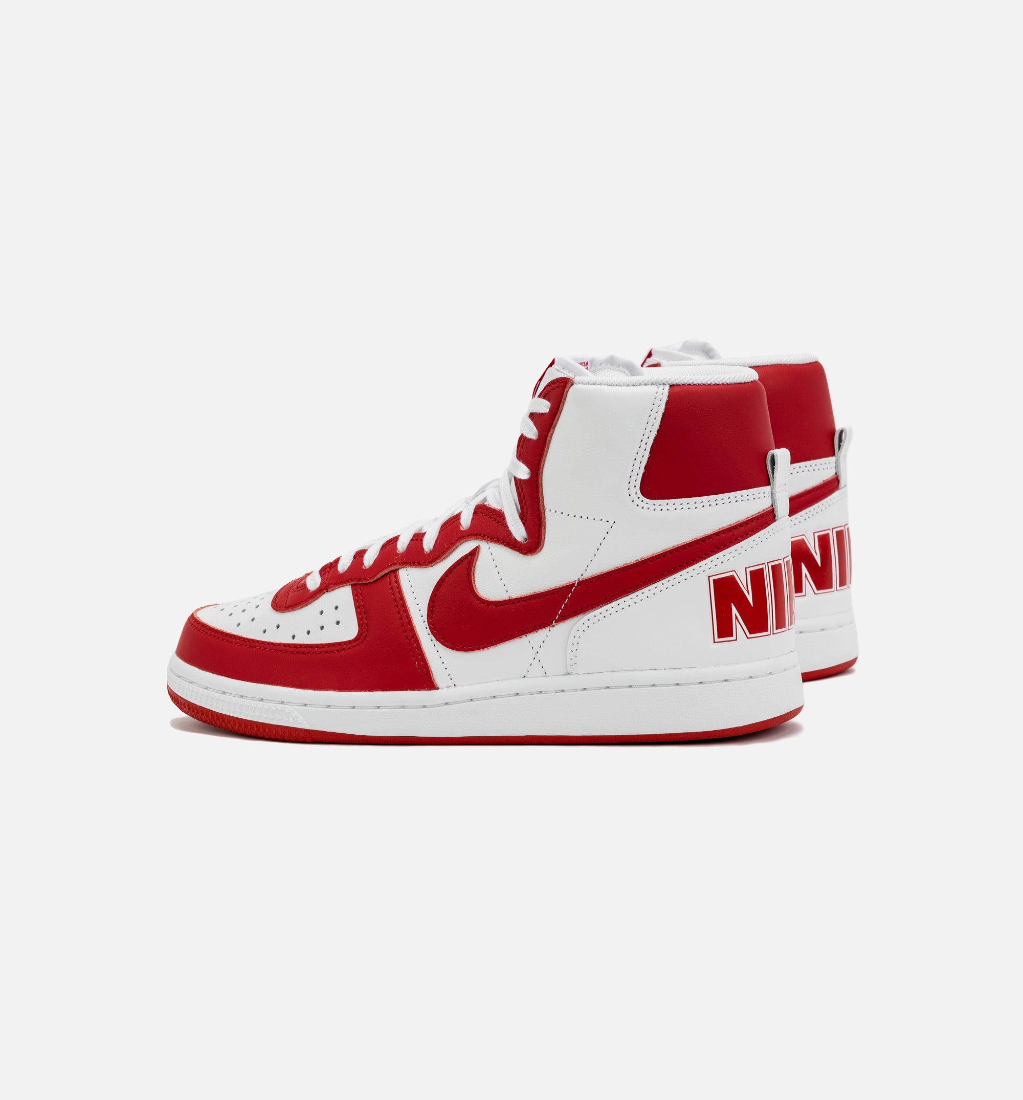 Nike FJ4454-100 Terminator High University Red Mens Lifestyle Shoe