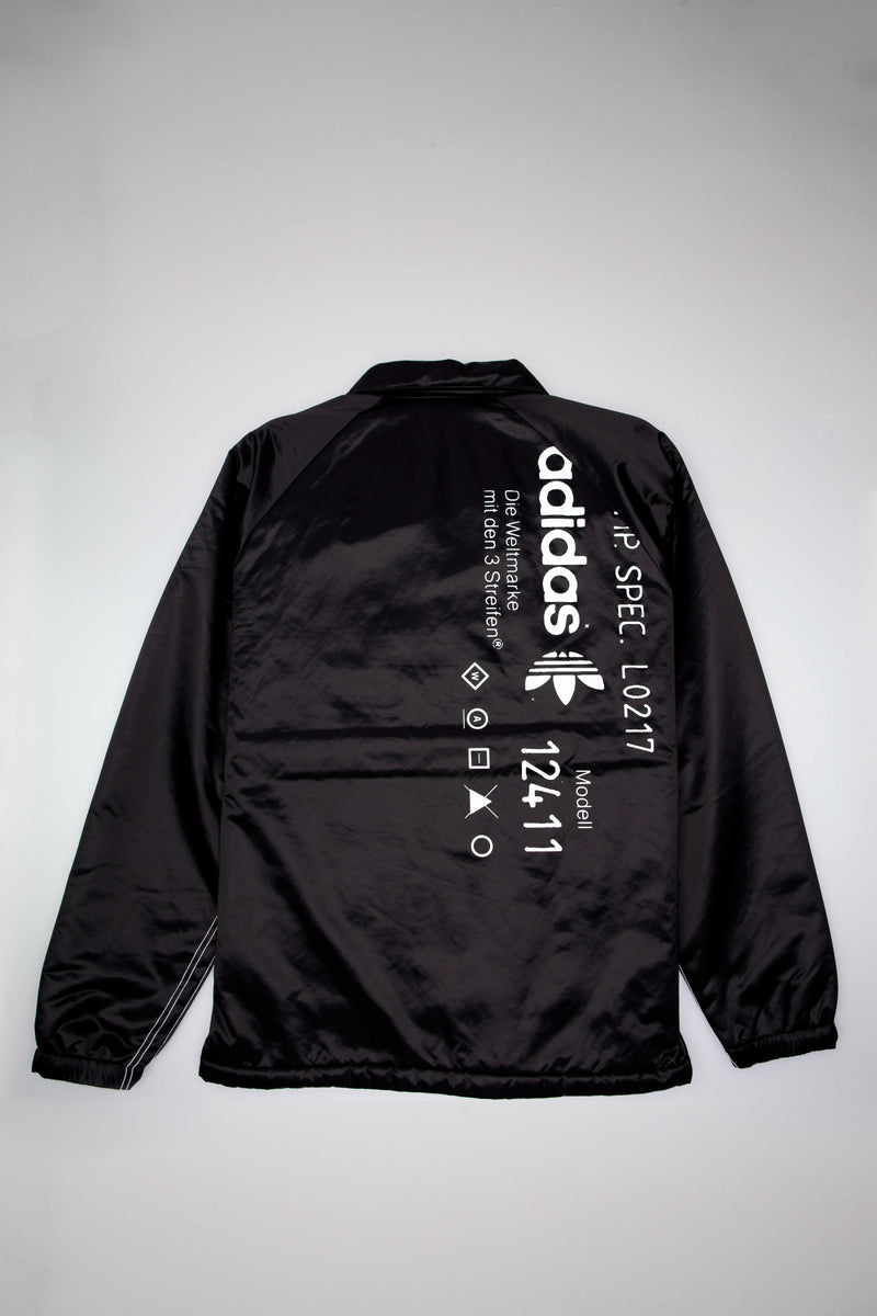 Alexander Wang X adidas Collection AW Coach Mens Jacket Black/Black