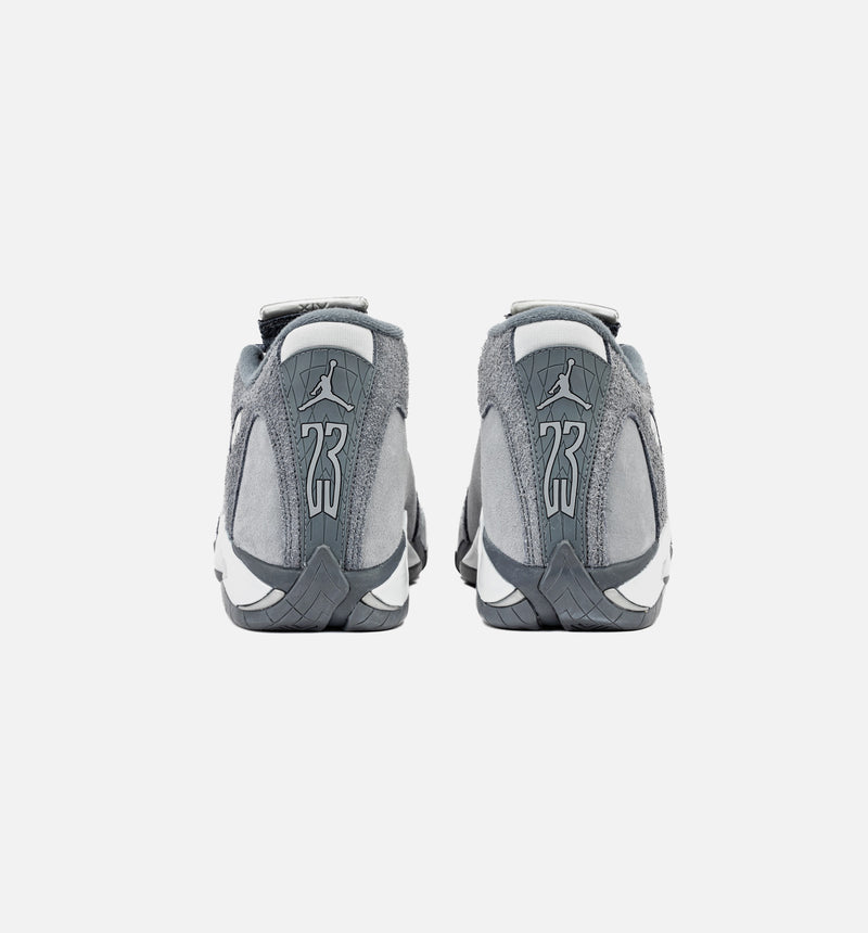 Air Jordan 14 Retro Flint Grey Mens Lifestyle Shoe - Flint Grey/White