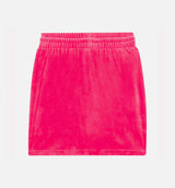 Jeremy Scott Velour Skirt Womens Skirt - Pink