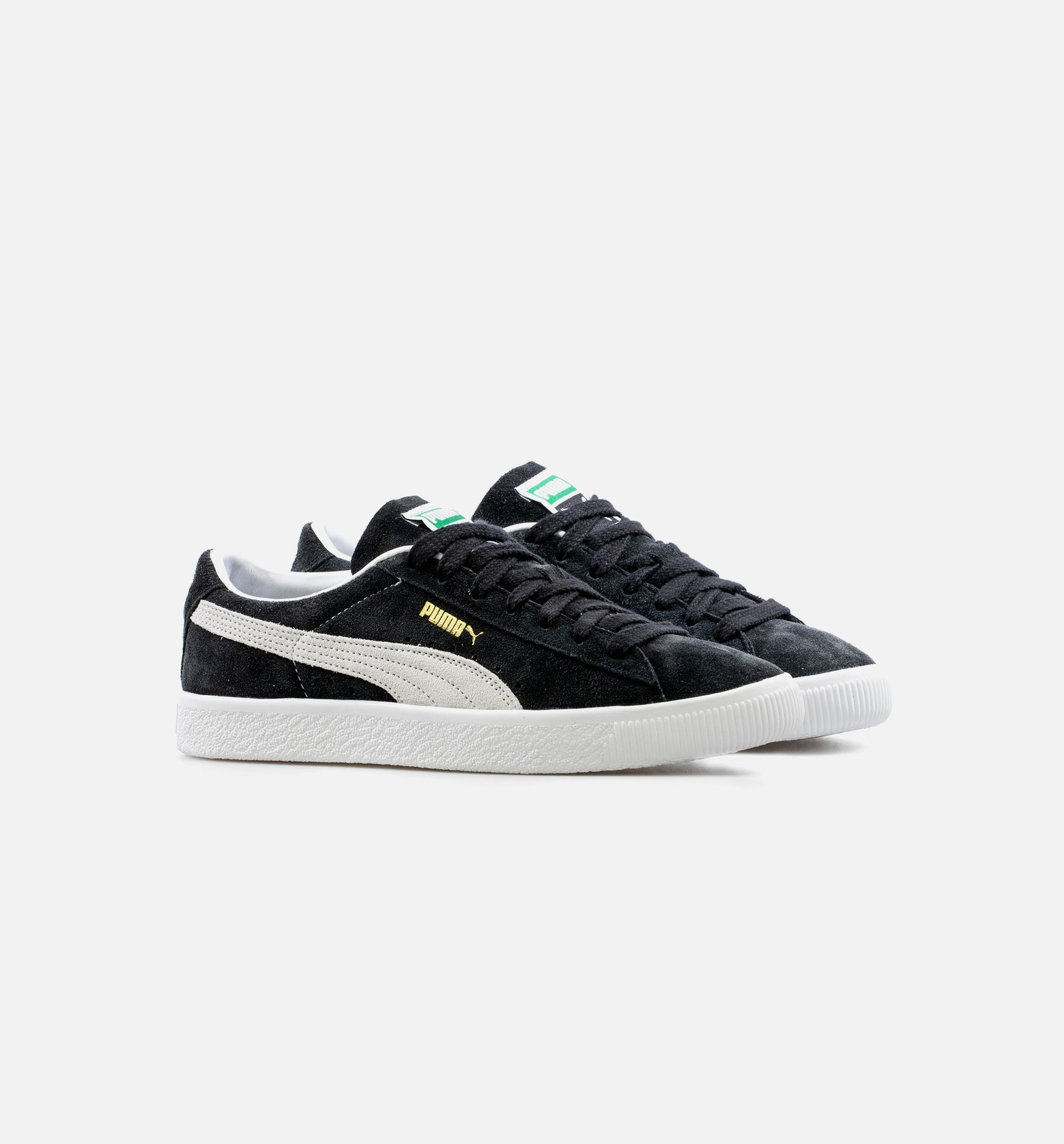 PUMA 374921 05 Suede VTG Mens Lifestyle Shoe - Black/White 