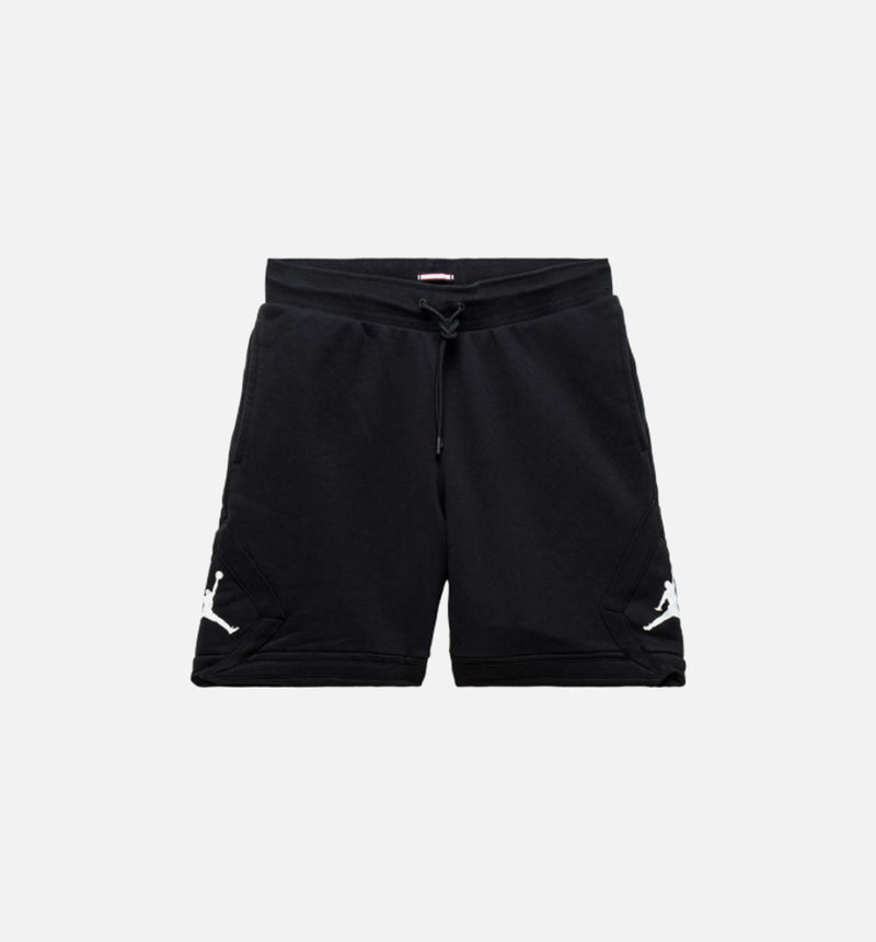 Jordan Fleece Diamond Shorts Mens Shorts - Black