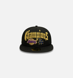 Champions 5950 Lakers Dodgers Mens Hat Black