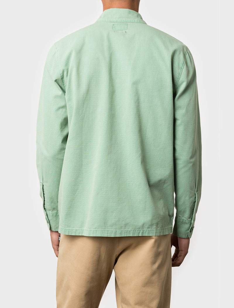 BDU Long Sleeve Mens Shirt - Light Turquoise