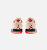 Air Jordan 5 Retro Low Girls That Hoop Womens Lifestyle Shoe - Arctic Orange/Siren Red