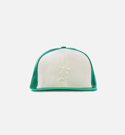 NEW ERA 60224485
 Fear Of God Essentials 59Fifty Fitted Cap Mens Hat - Green/White Image 0