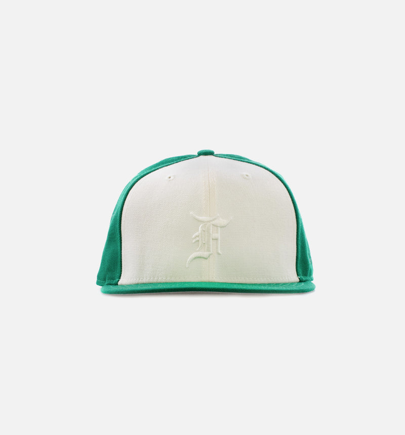 Fear Of God Essentials 59Fifty Fitted Cap Mens Hat - Green/White