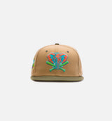 Oakland A's 59Fifty Mens Fitted Hat - Beige