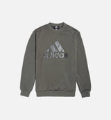 adidas X Undefeated Mens Running Sweatshirt - Cinder/Cinder