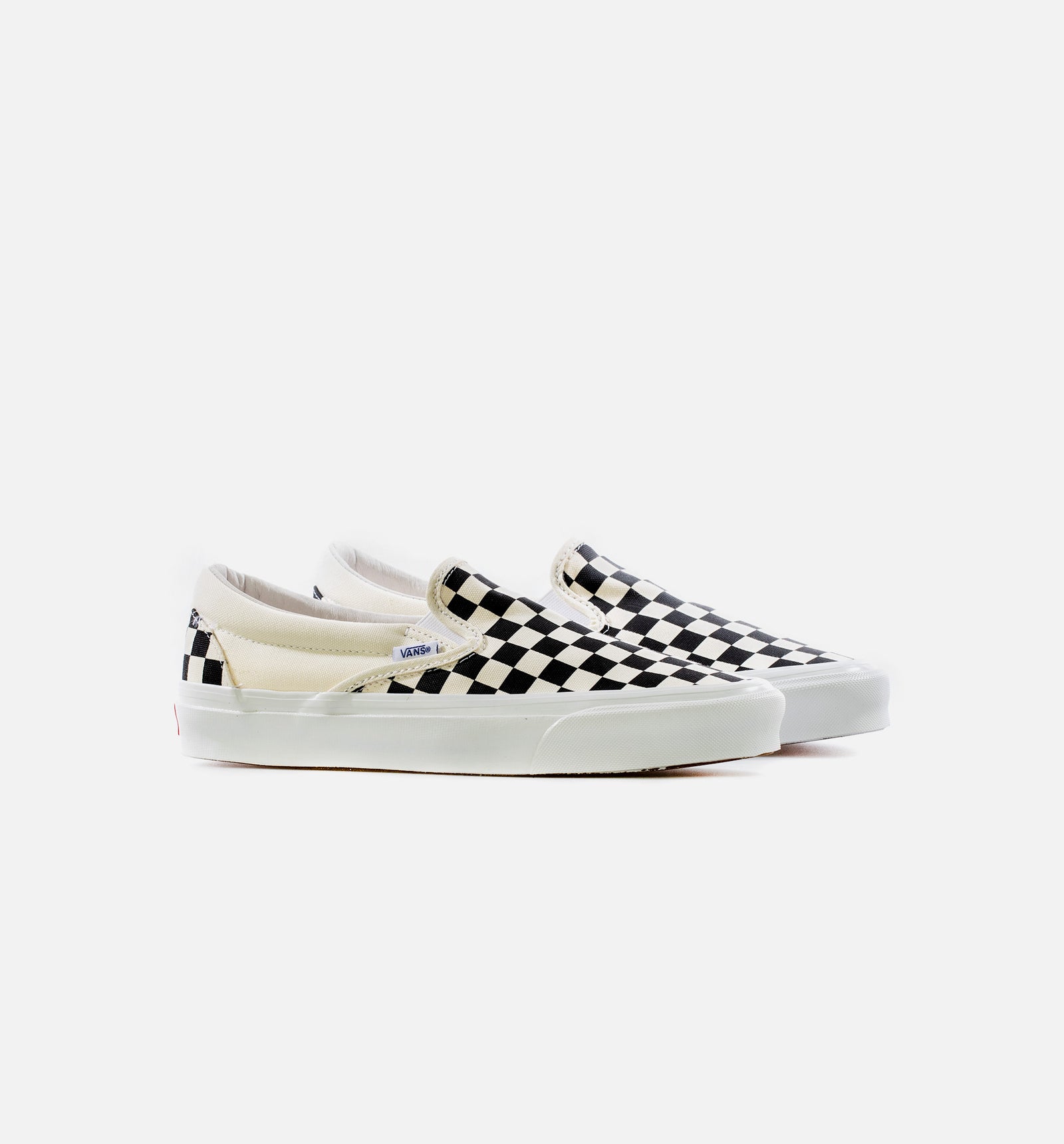 新品　VANS OG CLASSIC SLIP-ON Vans VN0A45JKT0A OG Classic Slip On LX Checkered Mens Skate Shoe