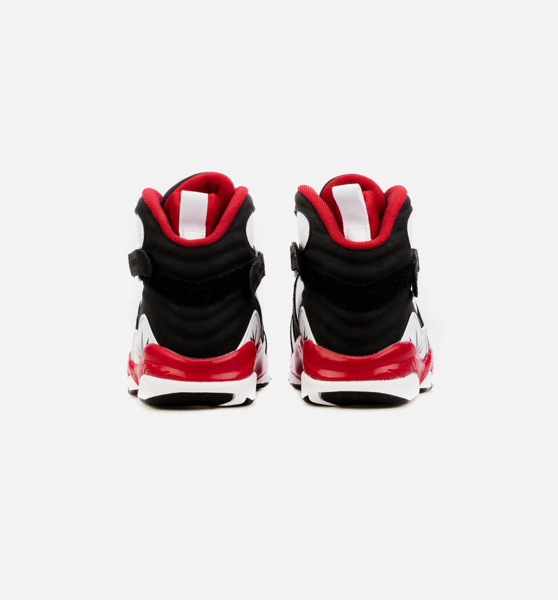 Air Jordan 8 Retro Paprika Grade School Lifestyle Shoe - Red/Black