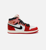 Air Jordan 1 High OG Next Chapter Preschool Lifestyle Shoe - White/Red