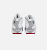 Air Jordan 13 Retro Wolf Grey Mens Lifestyle Shoe - White/Grey Free Shipping
