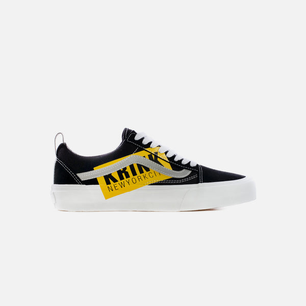 Vans VN0A4BVF1721 Krink Vault Old Skool Mens Skate Shoe - Black