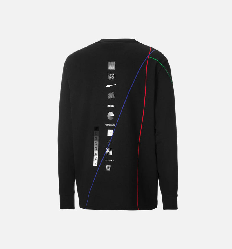 Puma X Felipe Pantone Long Sleeve Mens T-Shirt - Black