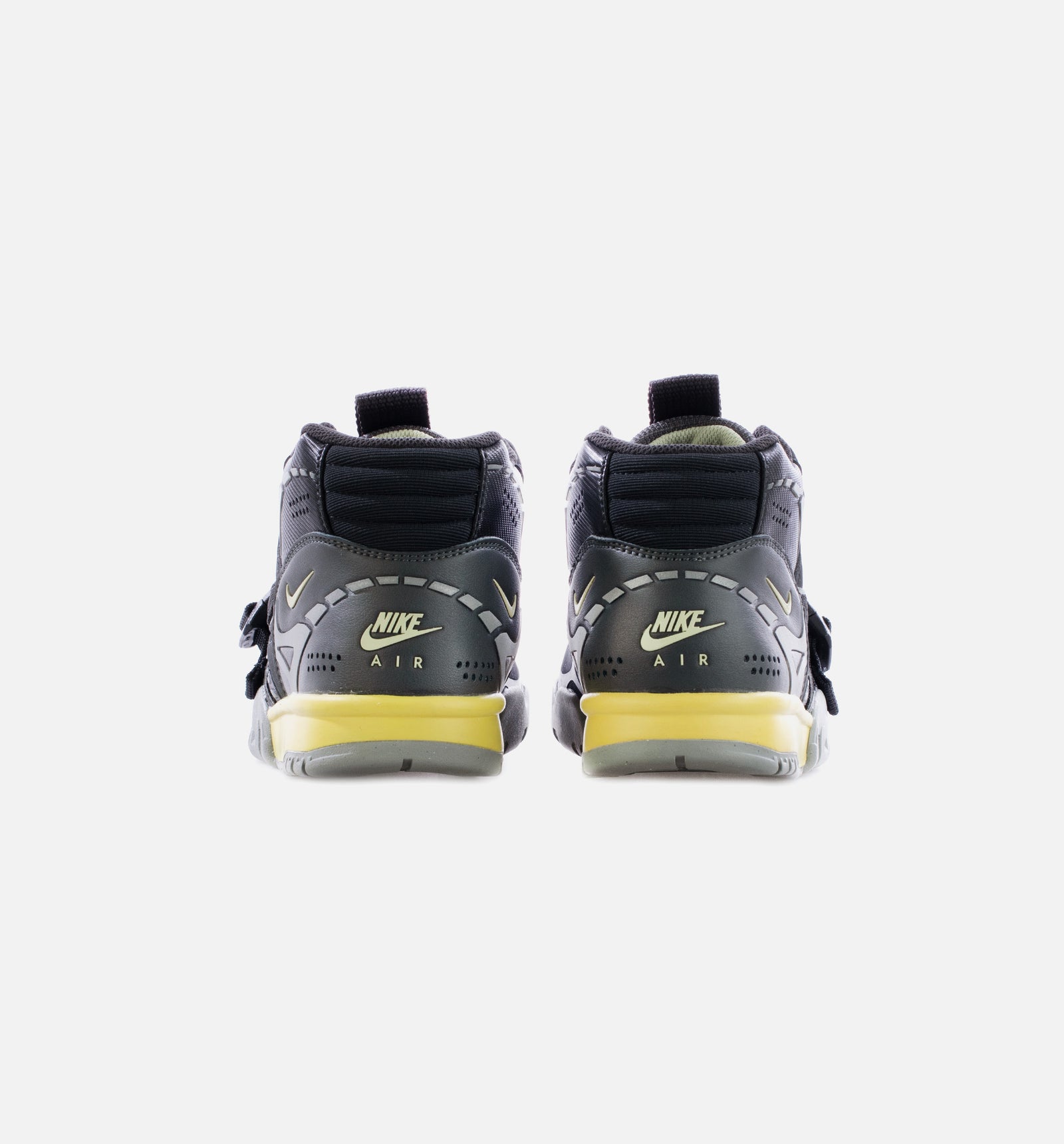 Nike Air Trainer 1 Utility Dark Smoke Grey Yellow DH7338-001 Mens 9.5 Mid Top Nike Air Trainer 1 SP  main image 4
