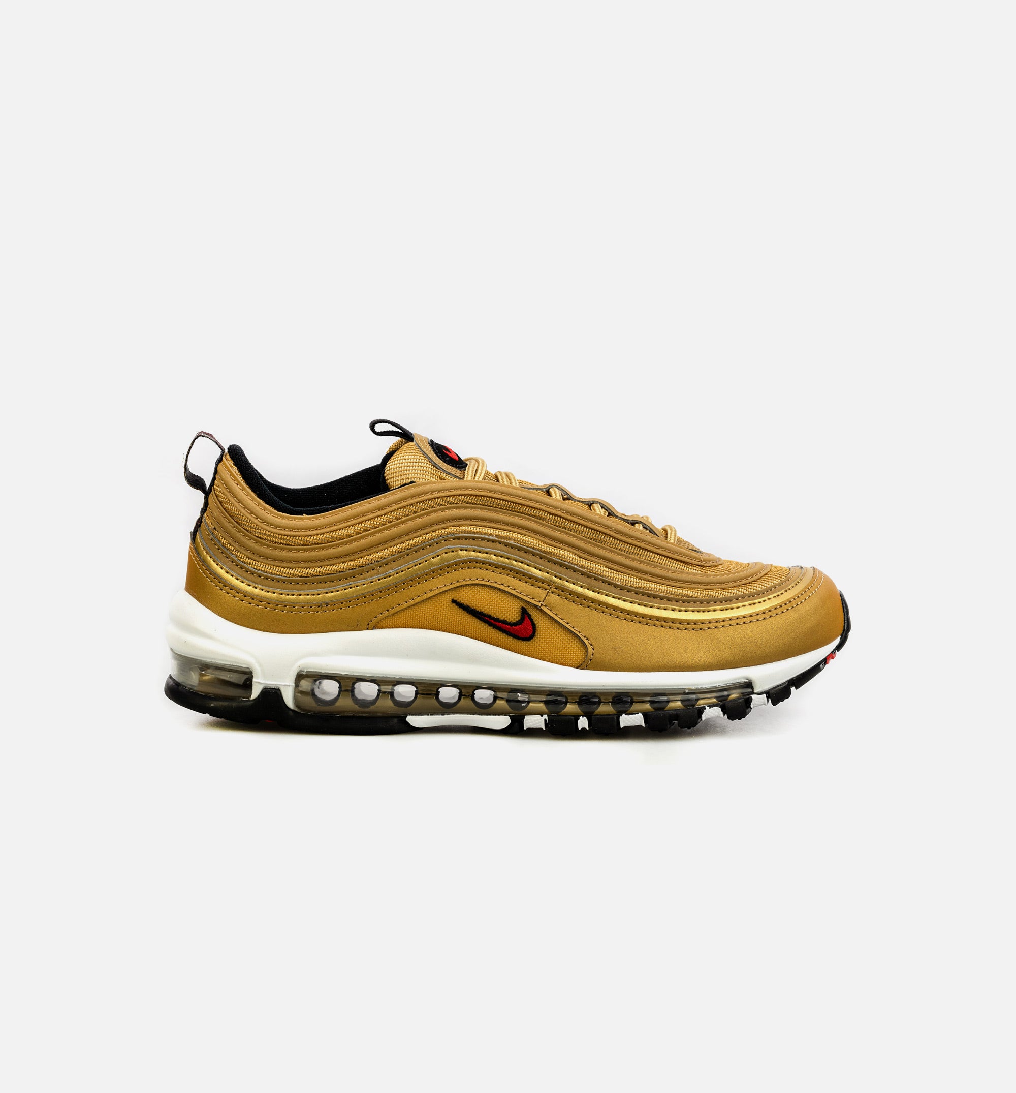Nike DM0028-700 Air Max 97 Gold Bullet Mens Lifestyle Shoe - Gold ...