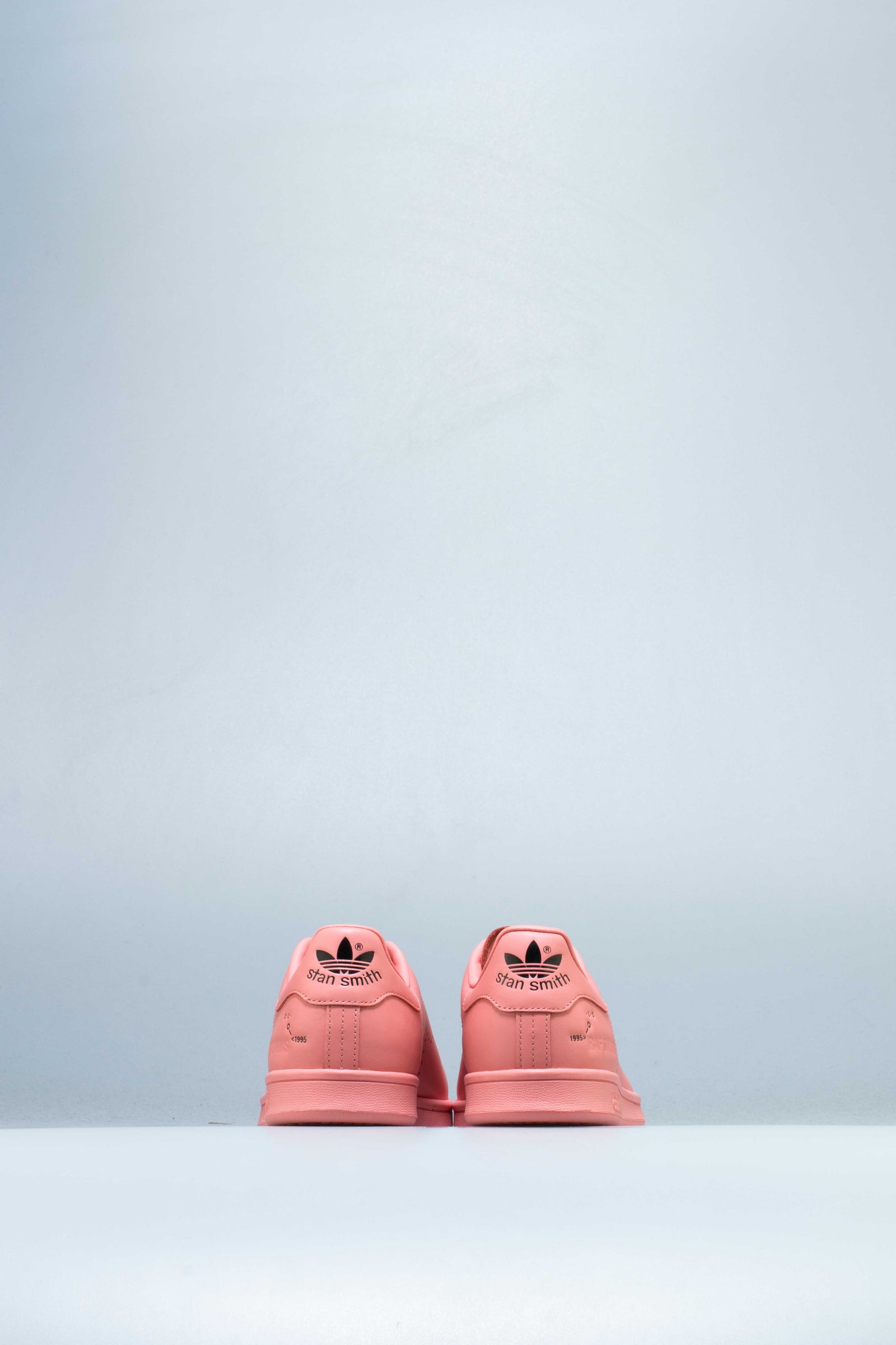 Adidas Consortium F34269 Raf Simons Stan Smith Mens Shoes Tactile Rose Bliss Pink Feather White ShopNiceKicks