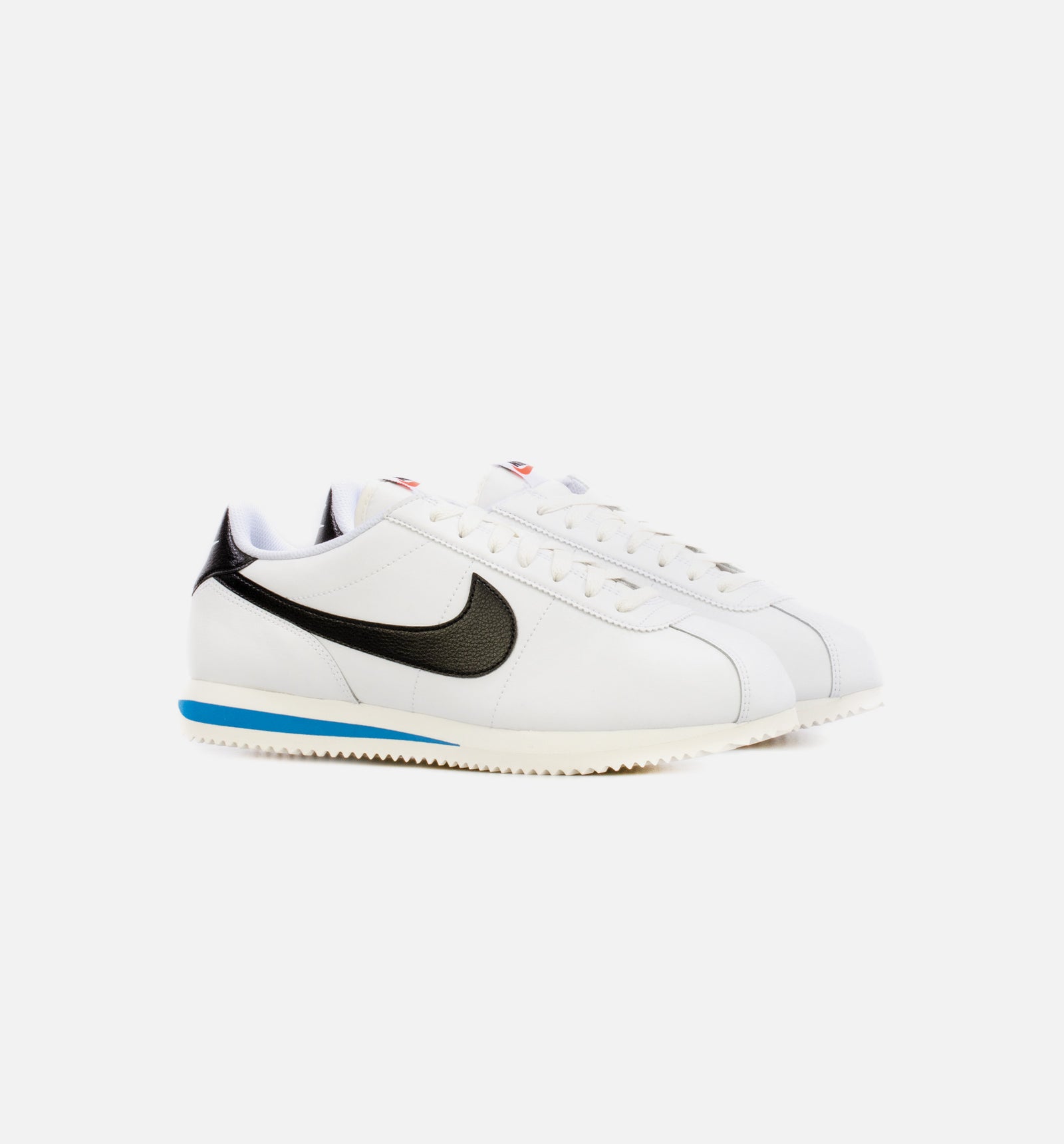 NIKE Cortez DM4044 100 White and Blue Sneaker Casual Shoes - Men’s Nike DM4044-100 Cortez 23 Mens Lifestyle Shoe - White/Blue  main image 3