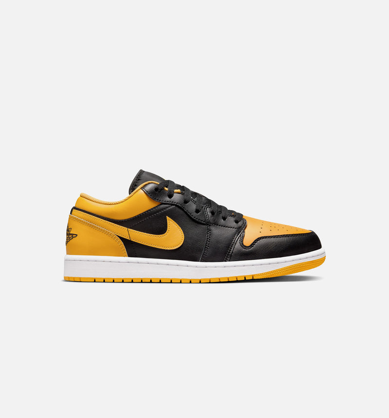 Air Jordan 1 Retro Low Yellow Ochre Mens Lifestyle Shoe - Yellow/Black