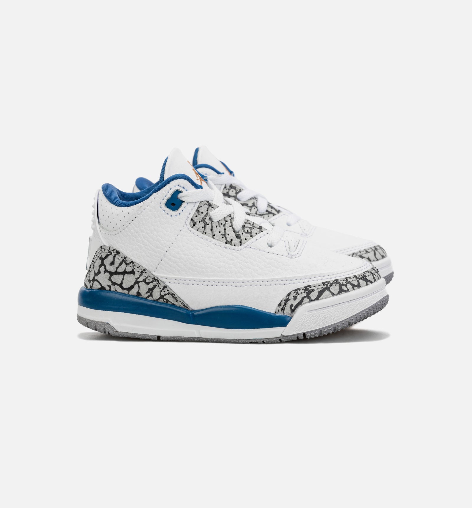 Jordan DM0968 148 Air Jordan 3 Retro Wizards True Blue Infant Toddler Lifestyle Shoe W ShopNiceKicks