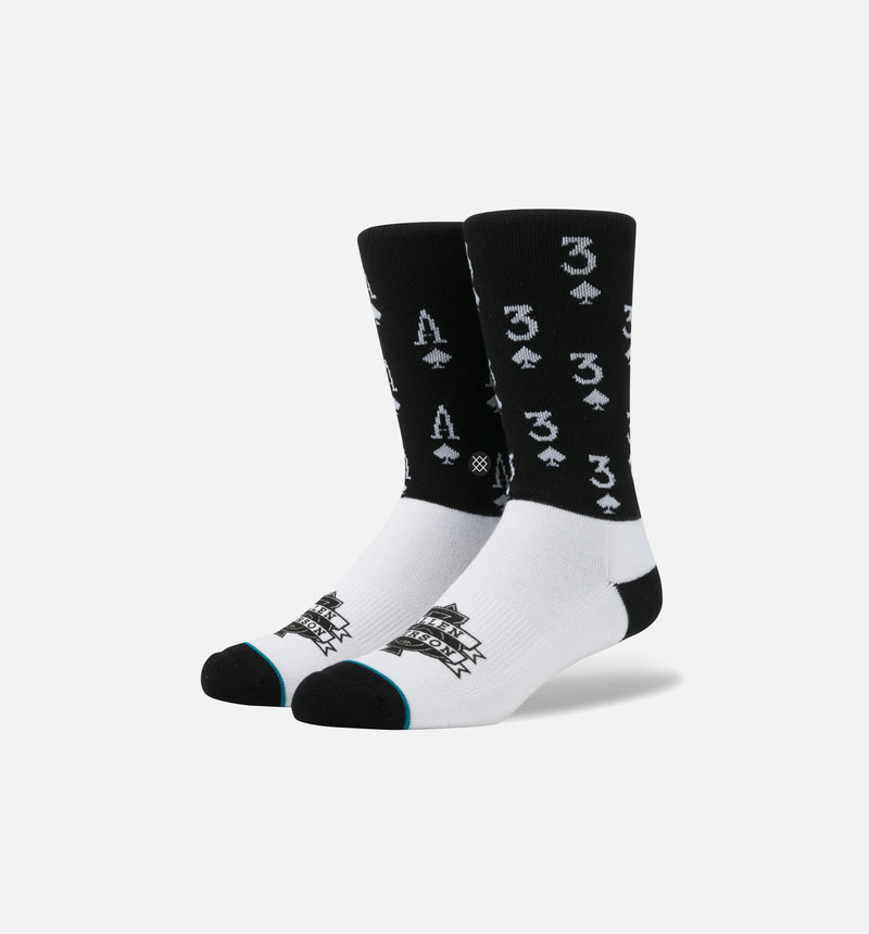 Aces Socks Men's - Black/White