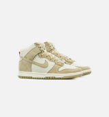 Dunk High Tan Suede Mens Lifestyle Shoe - Beige/White