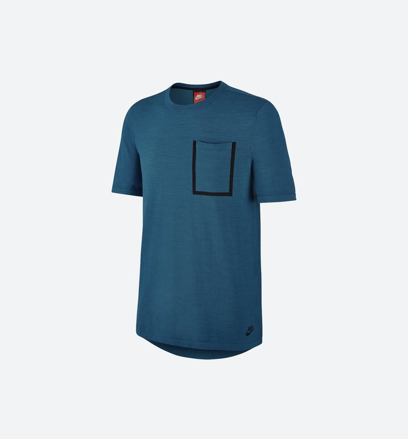 Tech Knit Pocket T-Shirt Men's - Green/Black