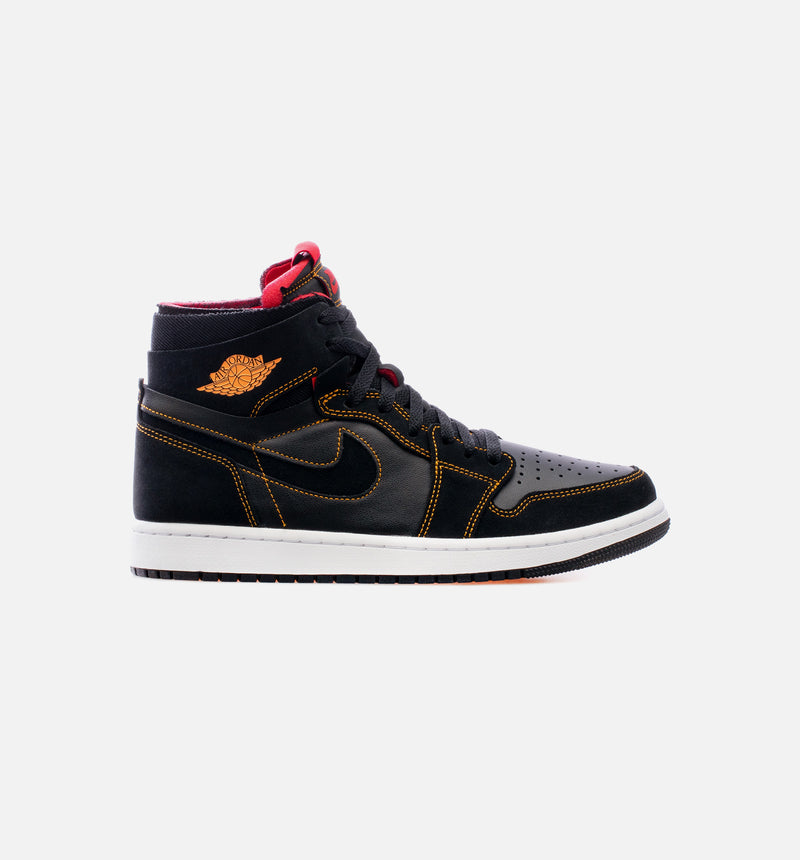 Air Jordan 1 Zoom CMFT Citrus Mens Lifestyle Shoe - Black