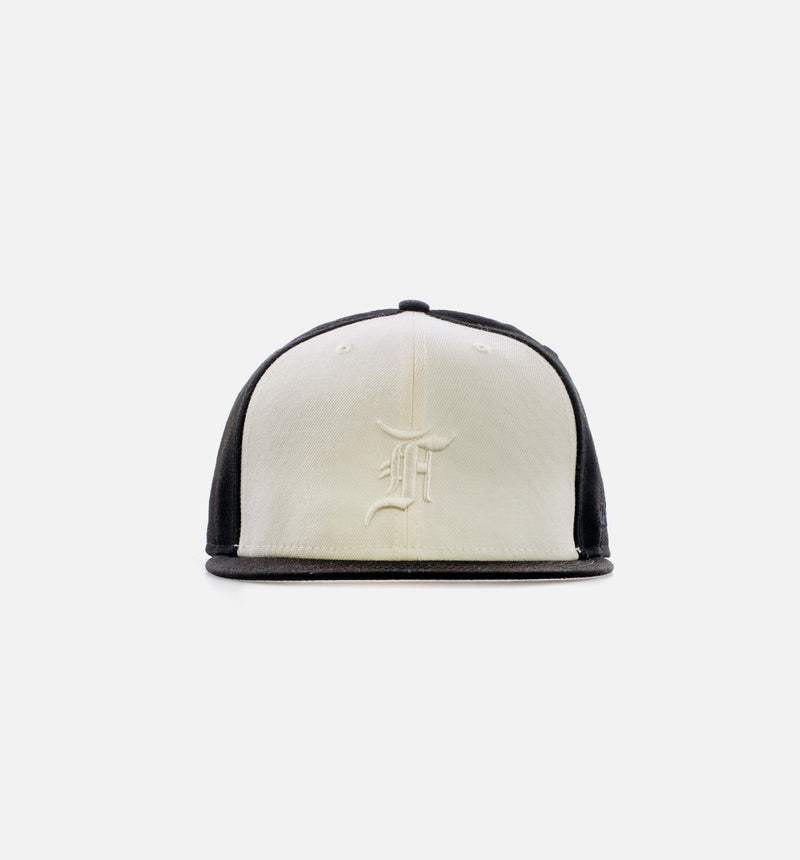 Fear Of God Essentials 59Fifty Fitted Cap Mens Hat - Black/White