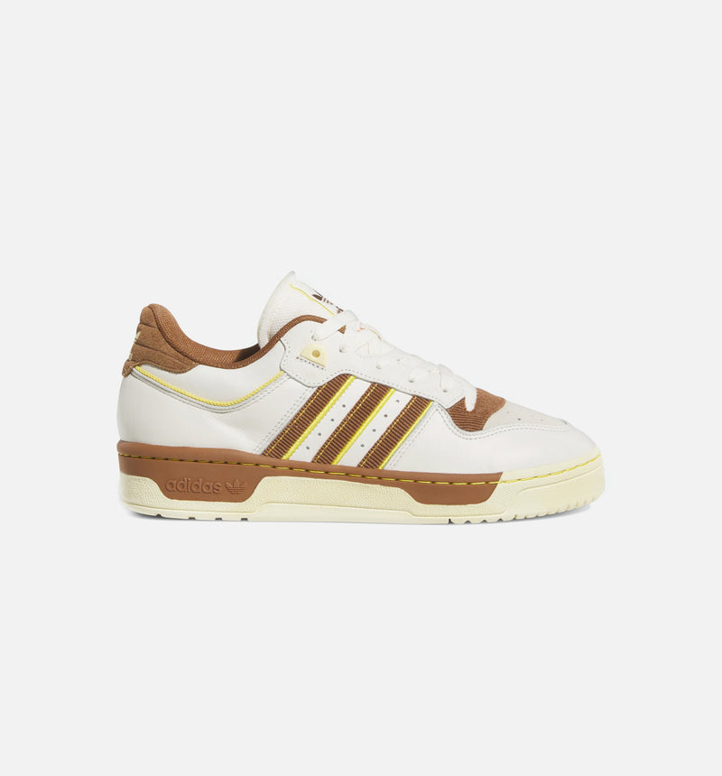 adidas FZ6317 Rivalry Low 86 Mens Lifestyle Shoe - White/Brown ShopNiceKicks.com adidas FZ6317 Rivalry Low 86 Mens Lifestyle Shoe - White/Brown ShopNiceKicks.com