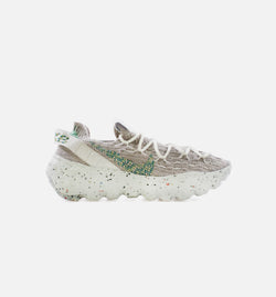 NIKE CD3476-103
 Space Hippie 04 Womens Running Shoe - Summit White/Photon Dust/Mean Green Image 0