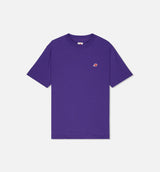 Made In USA Core Mens Short Sleeve Shirt - Purple