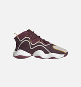 Eric Emanuel X adidas Crazy BYW Mens Shoe - Maroon/Cream White/Real Pink