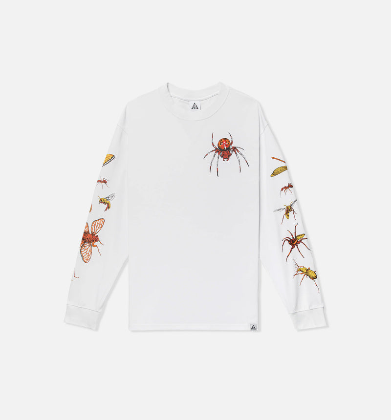 ACG Insects Graphic Tee Men Long-Sleeve Shirt - White
