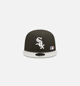 Chicago White Sox Backletter Arch 9FIFTY Snapback Mens Hat - Black