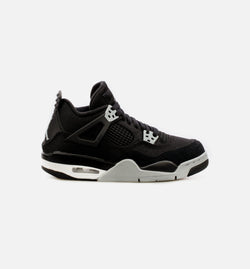 JORDAN DV0553-006
 Air Jordan 4 Retro SE Grade School Lifestyle Shoe - Black/Grey Limit One Per Customer Image 0