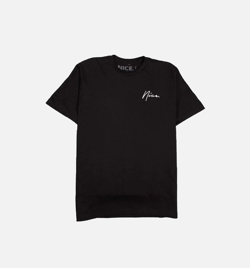 Society Mens T-Shirt - Black/Black