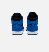 Air Jordan 1 Retro High OG Royal Reimagined Infant Toddler Lifestyle Shoe - Black/Royal Blue/White Free Shipping