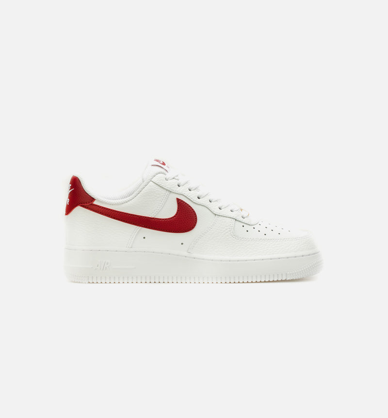 Air Force 1 Low Team Red Mens Lifestyle Shoe - White/Red