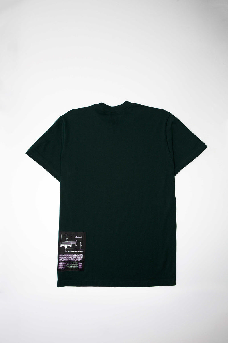 Alexander Wang X adidas Collection AW Graphic Mens Shirt - Green/Green
