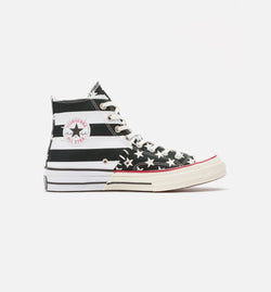 CONVERSE 166425C
 Chuck 70 Archive Restructured High Top Mens Lifestyle Shoe - Black/White Image 0