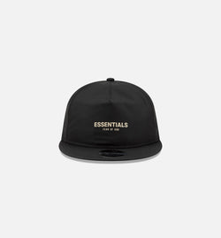 NEW ERA 60185372
 9Fifty Essentials Fear of God Snapback Hat Mens Hat - Black Image 0