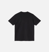 Pocket Tee Mens Short Sleeve Shirt - Black